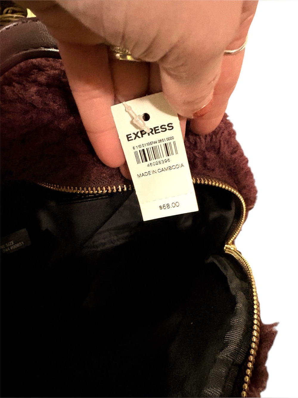 Express Teddy Mini Backpack - Picture 6 of 9